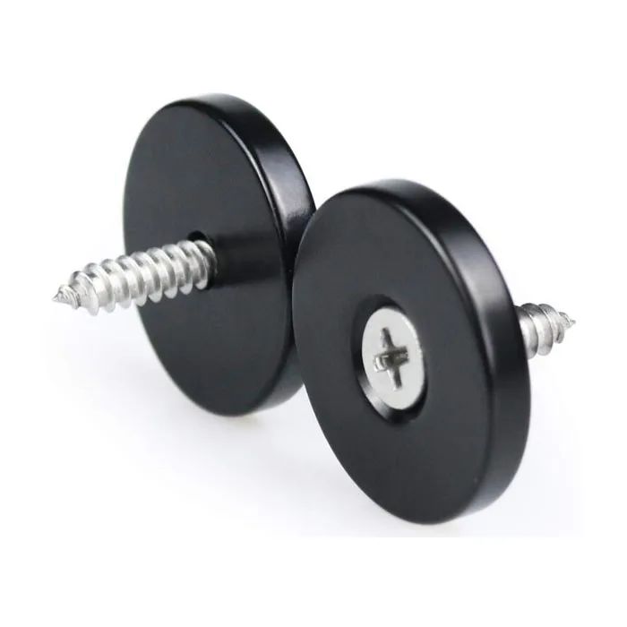 Hot Sale Black Epoxy 19 x 3.2 mm Disc Countersunk Neodymium Magnet