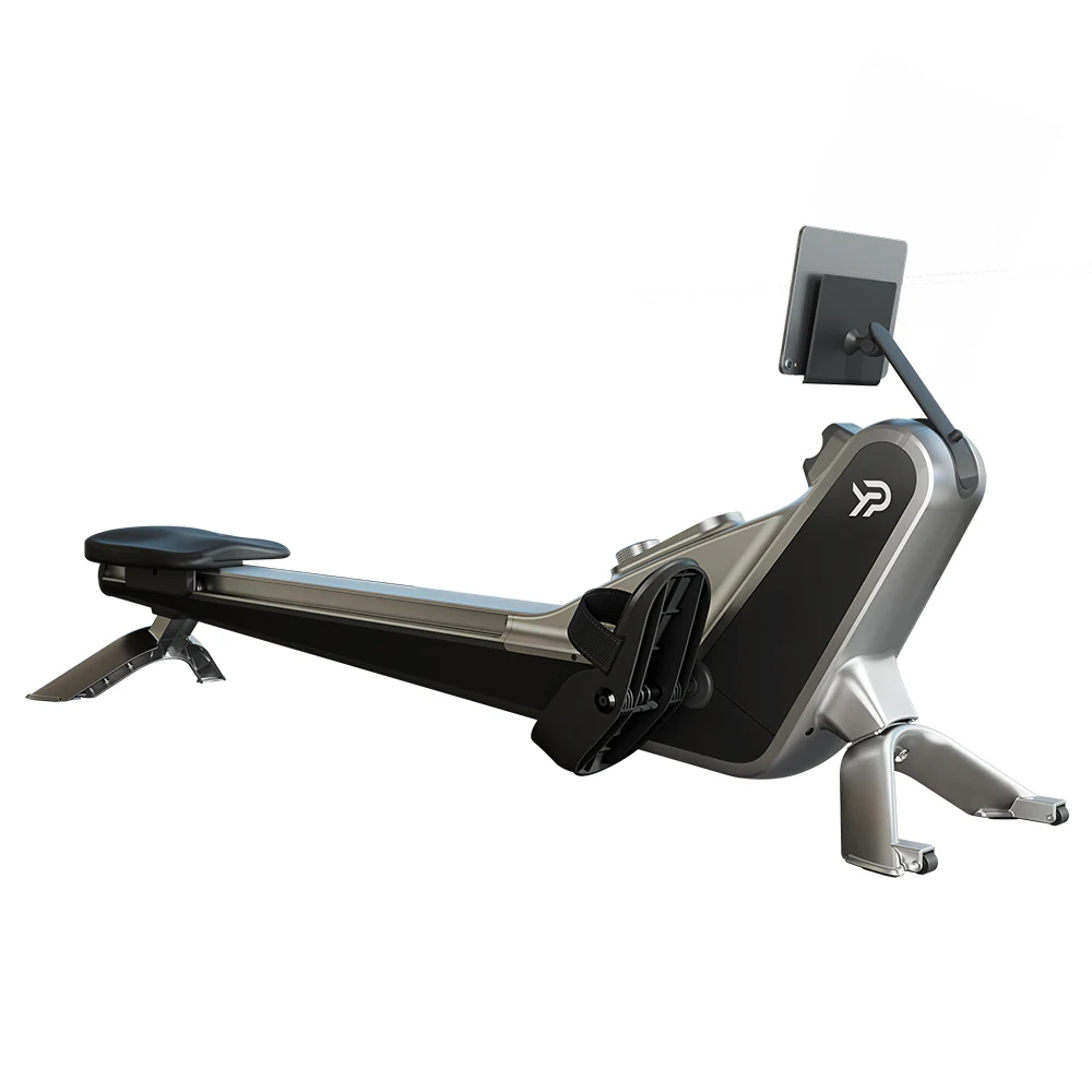 YPOO air rowing machine home use fitness equipment rower magnetic control LED screen with YPOOFIT APP