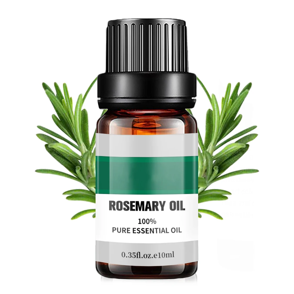 
OEM ODM Pure Rosemary Essential Oil Rosemary Oil for Diffuser Massage oil Soap Candle Making 