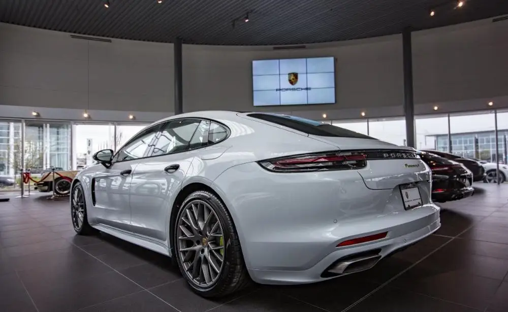 KM  for panamera 971 side skirts door skirts door moulding side lip bodykit GTS style 2017 2018 2019 long axis short axis