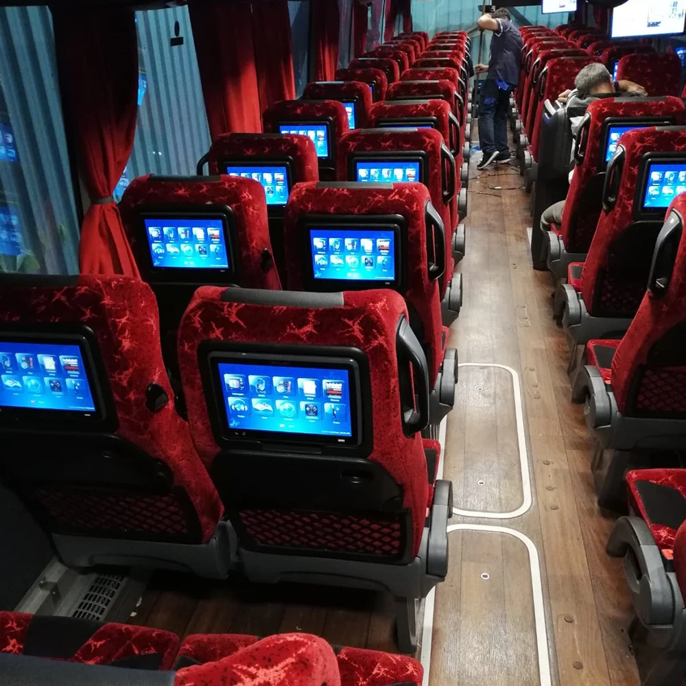 
Cheap price 10.1-inch Bus Vod Entertainment System Seat Monitor 
