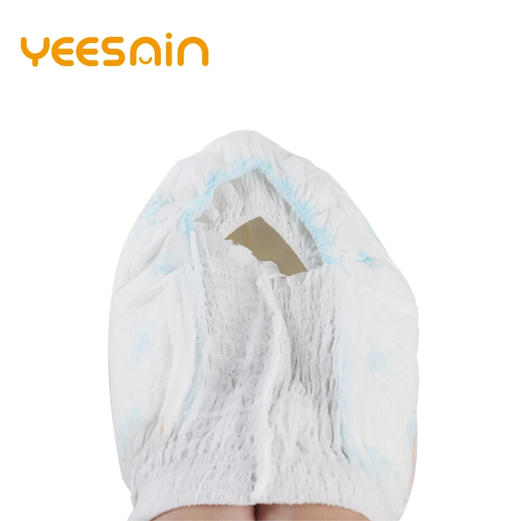 Organic Training Diapers Soft Super Absorption Dry Baby Diaper Pants Rubber