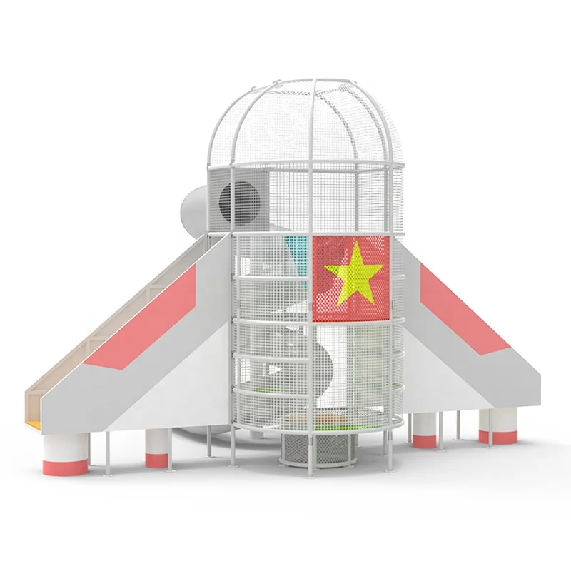 Оборудование для детской маленькой игровой площадки NetsTribe, горка на открытом воздухе, самолёт с тематикой, детская игровая площадка, оборудование на заказ