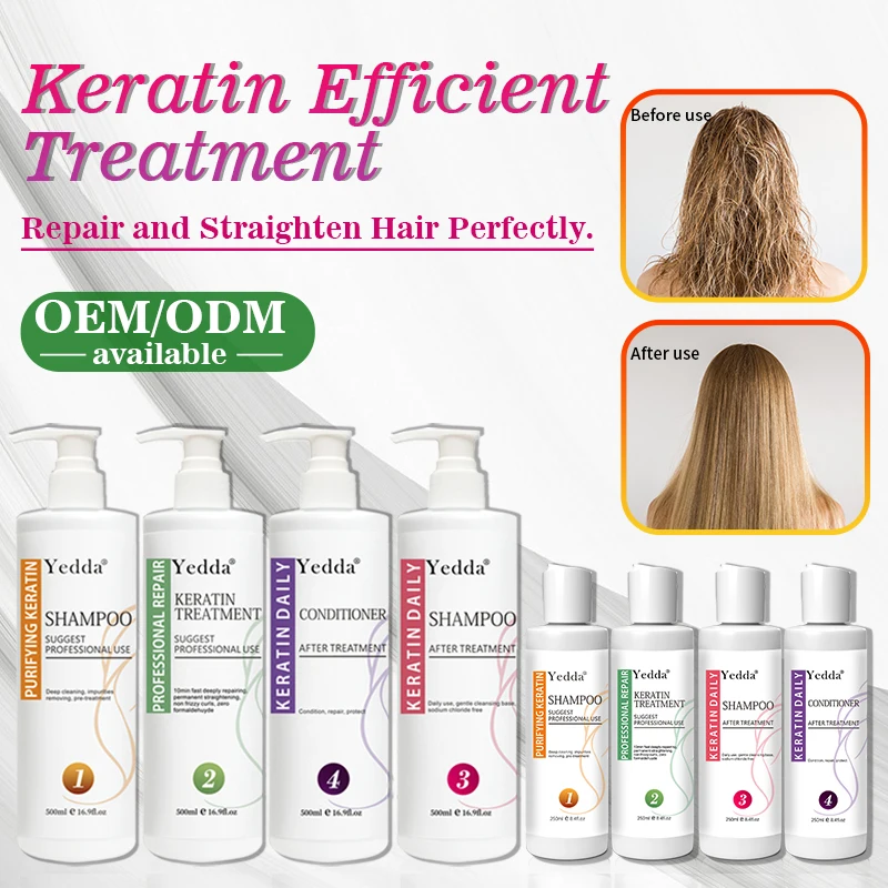 Moisture Repair Hair Care Set Keratin Smooth Shampoo Hair Product Shampoo set