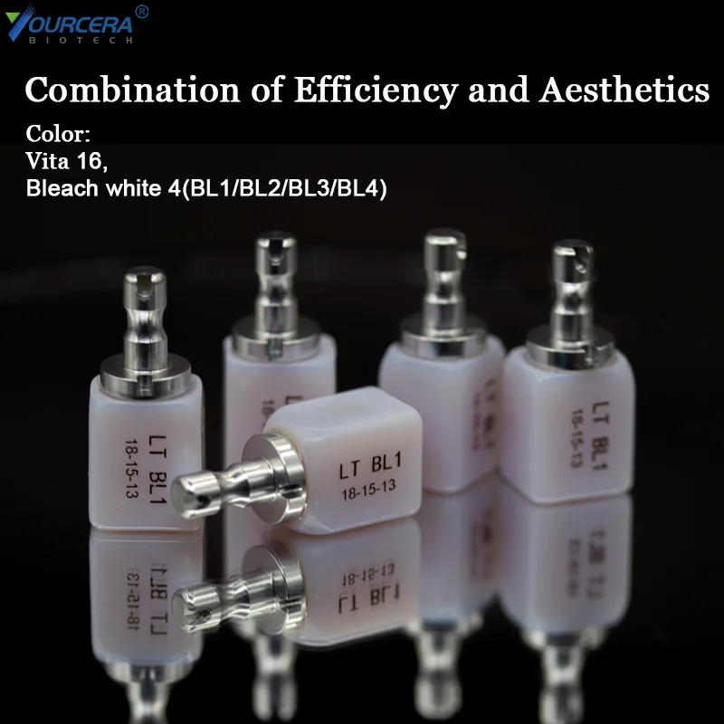 Цифровая стоматология, материалы CAD/CAM, типы зубчатой стеклянной керамики