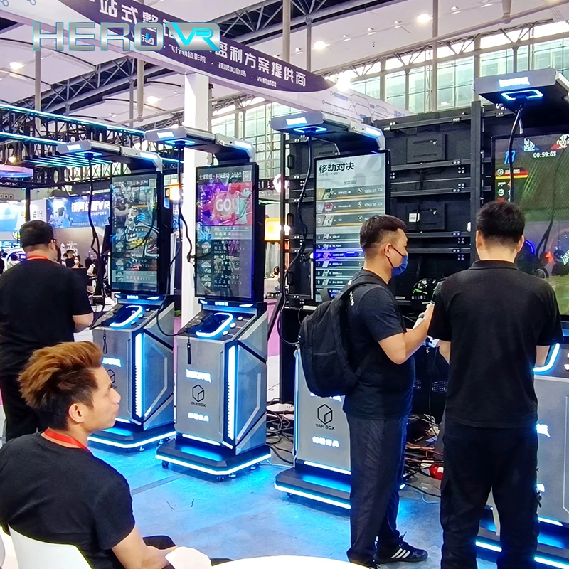 HEROVR Shopping Mall Center Adult Indoor Small Space Multiplayers Vr Sniper Shooting Gaming Machines