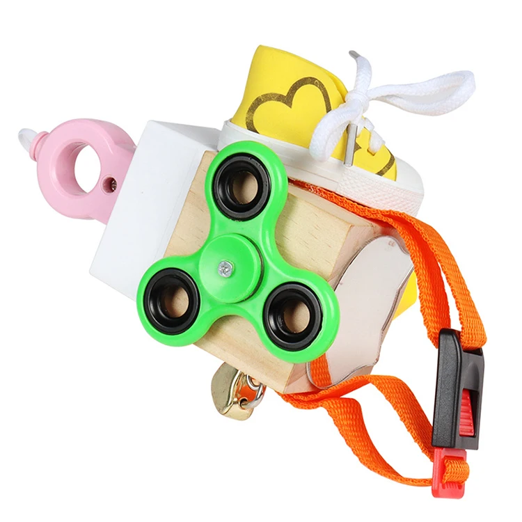 Kids Sensory Toys Busy Box Baby Educational Toys Wooden Busy Activity Cube