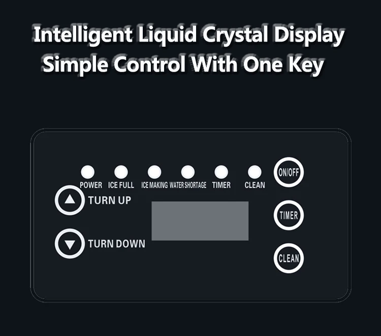 Commercial Electric Ice Maker Custom Power Supply Large Making Ice Machine