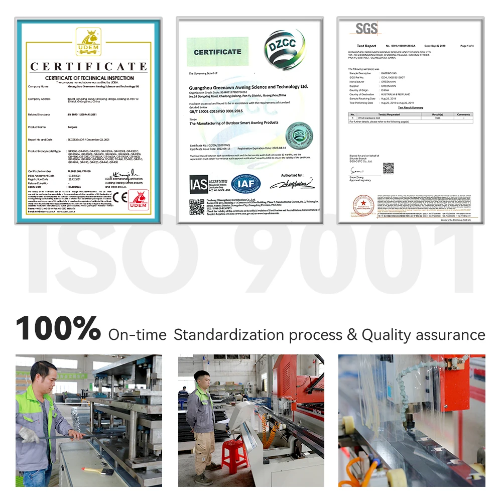 Strong Winds Pavilion 3x3 5x4 5x5 Rgb Grey Bois Bioclimat Gazebos Pergola Bioclimatique Aluminium