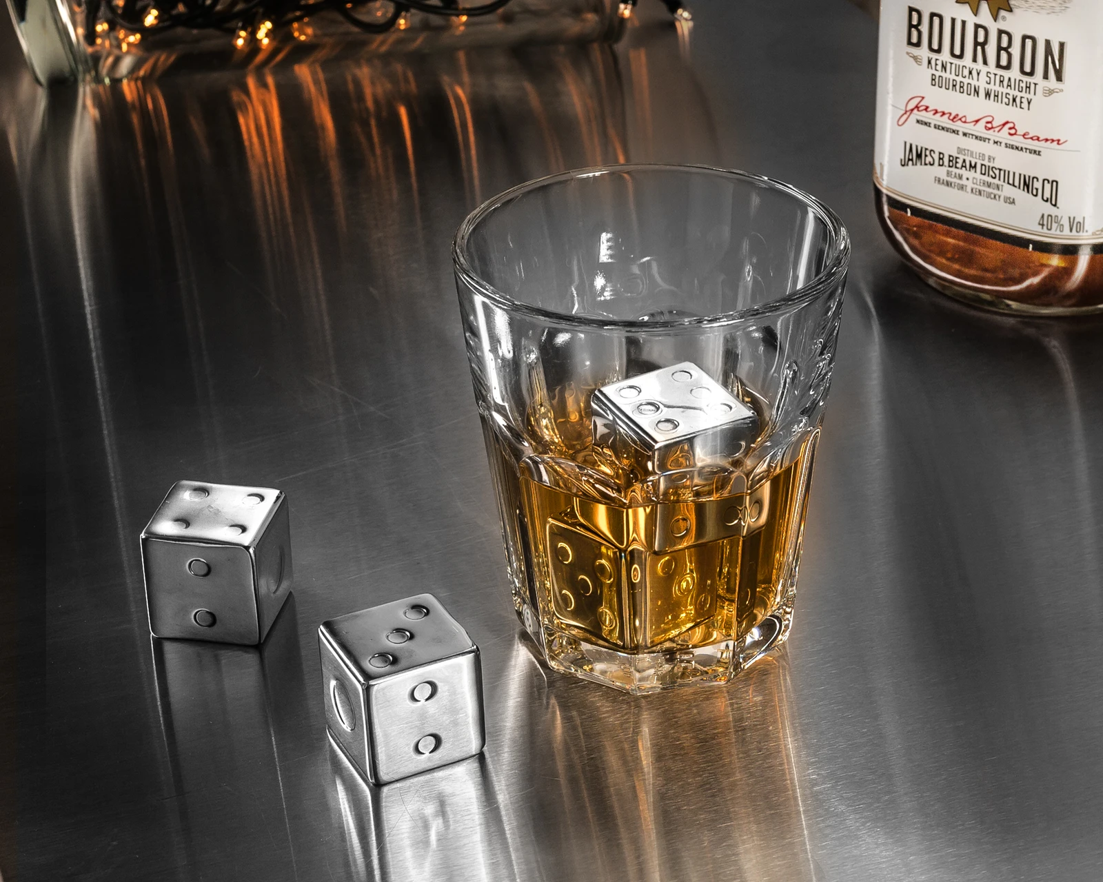 Stainless Steel Whiskey  Dice Ice Cube
