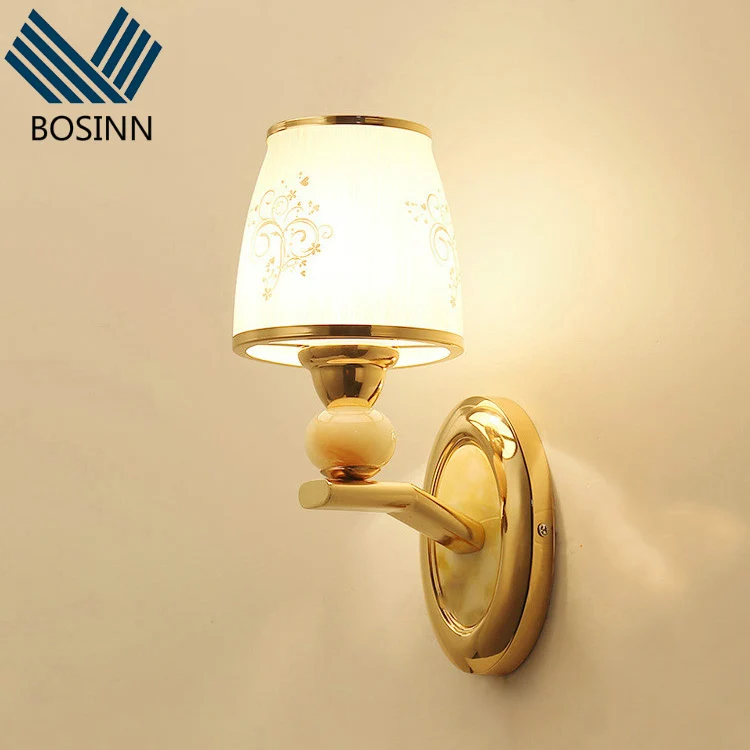 Hotel Hallway Wall Lights Umbrella Lampshade Wall Lamp Living Room Decoration Lantern Flower Corridor Light