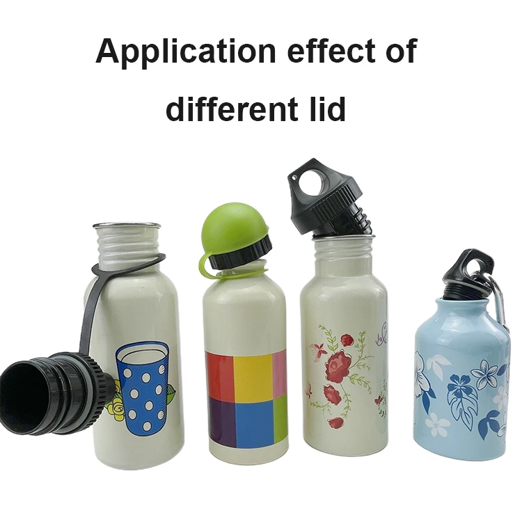 Wholesale Outdoor Sport Bicycle Metal Drinking Bottle Packaging 500ml 750ml 1l Sports Water Bottle Custom Logo Aluminum Bottle