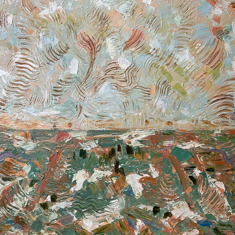 Искусство-Ручная роспись маслом на холсте Цветы картины Современный домашний интерьер Декор абстрактное искусство