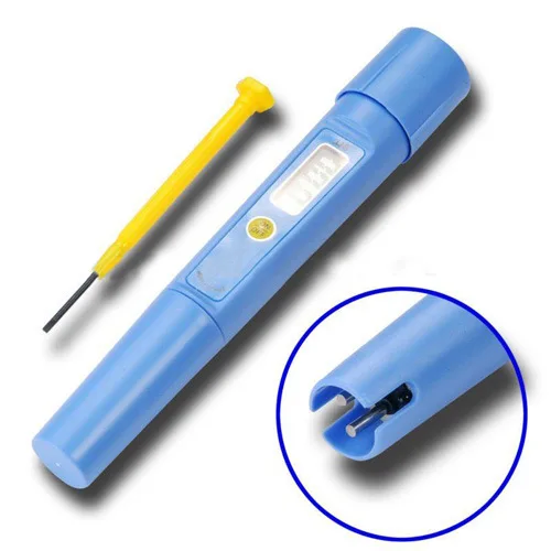 Водонепроницаемый портативный мини-измеритель-ручка Цифровой Тестер EC Измеритель проводимости