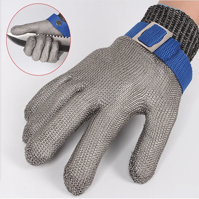 NM Safety Stainless steel Butcher Use Cut Resistant Glove