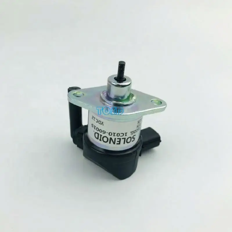 12V Cut Off Solenoid 1C010-60015 1C010-60016 1C010-60017 Compatible With Kubota Engine V3300 V3600 V2203 V1505 V3800