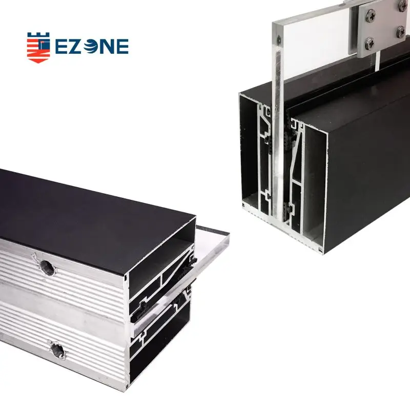 Aluminum U Channel for 8- 20mm Glass Balustrade