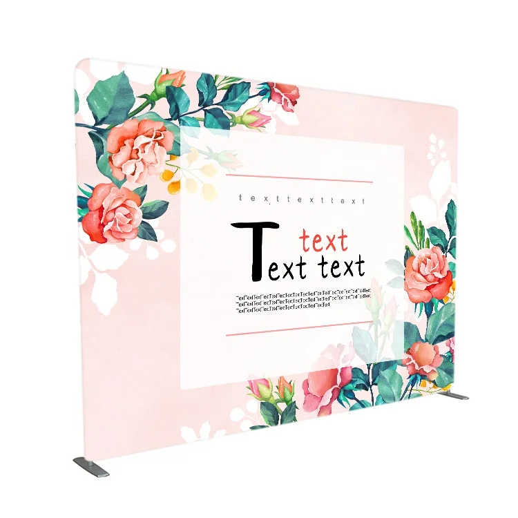 8x8 8 футов 10 футов Натяжной тканевый фон с наволочкой индивидуальный фон для фотобудки