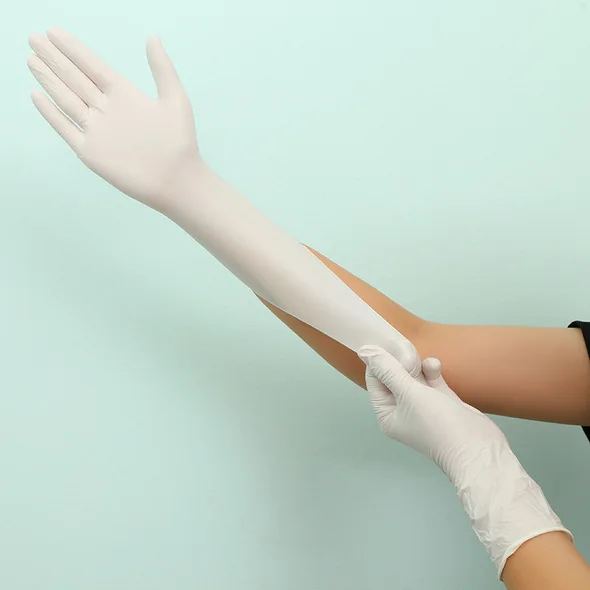 Factories in Malaysia Latex Medical Examination Gloves With Powder Latex Powdered Examination Gloves Disposable