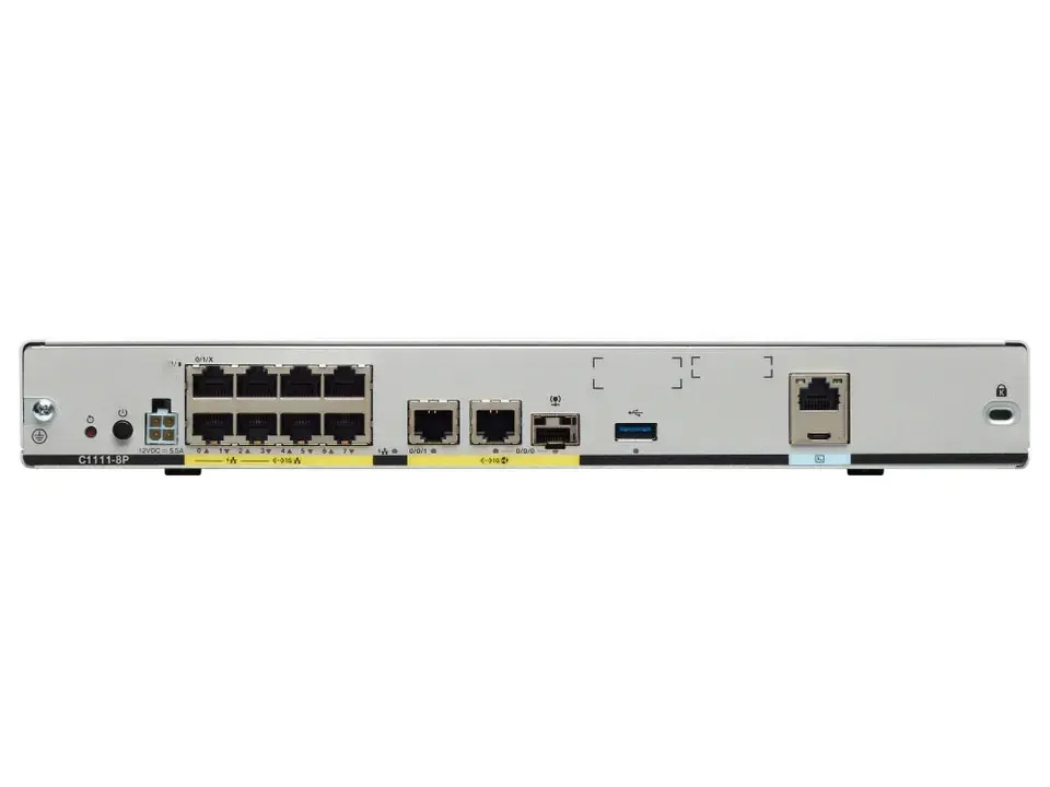 Hot Selling C1111-8P 8 Ports Dual GE WAN internet Ethernet Router C1111-8P Enterprise Router