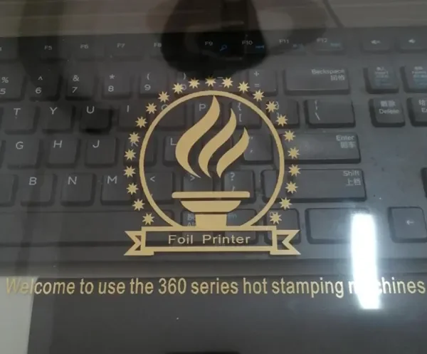 Automatic Foil Printer Machine Hardcover Paper Foil Printer Printing Machine Hot Foil Stamping Machine