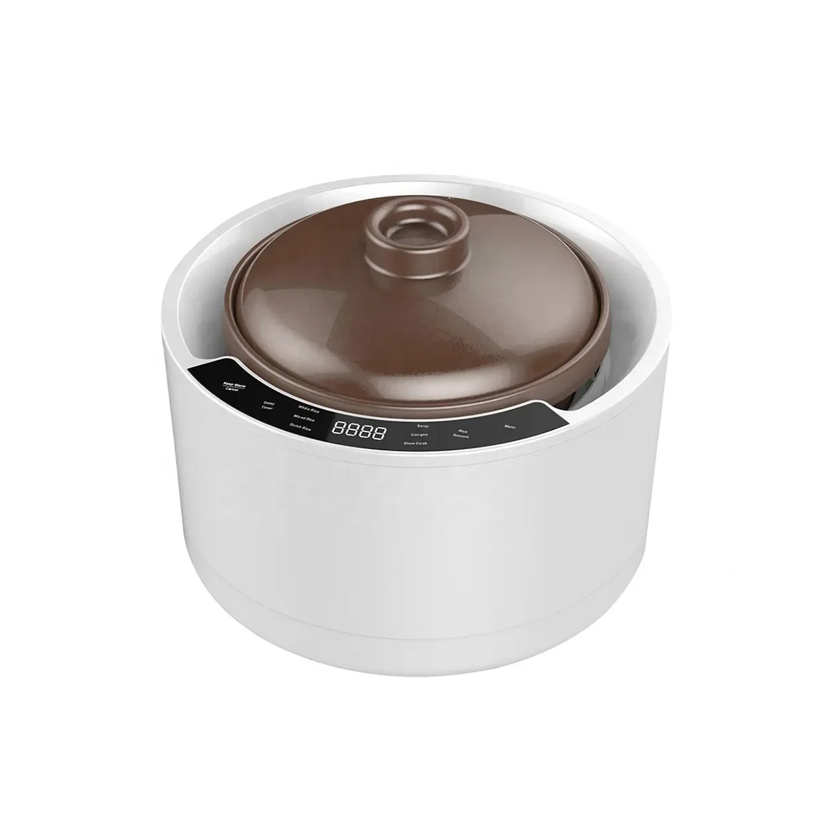 900W  2.5L Intelligent Rice Cooker with  ceramic pot for Healthy household appliance