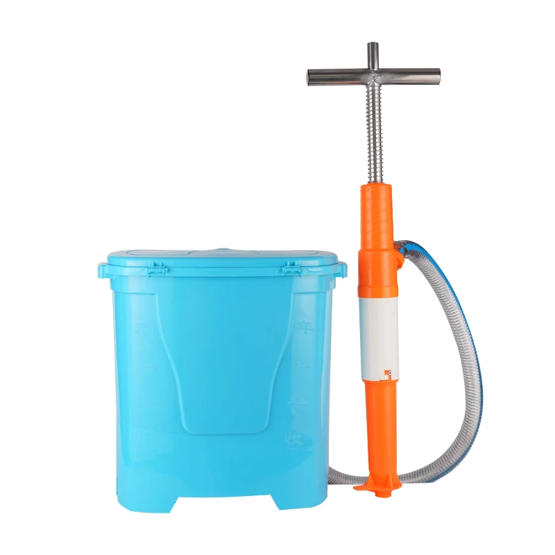 Garden Agricultural Granular Fertilizer Machine Manual Backpack Fertilizer Applicator Equipment