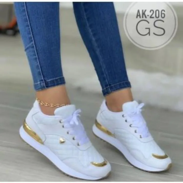 2024 Low price Wholesale Brand Casual Women Trainers Sports Shoes Latest Sneakers For Ladies