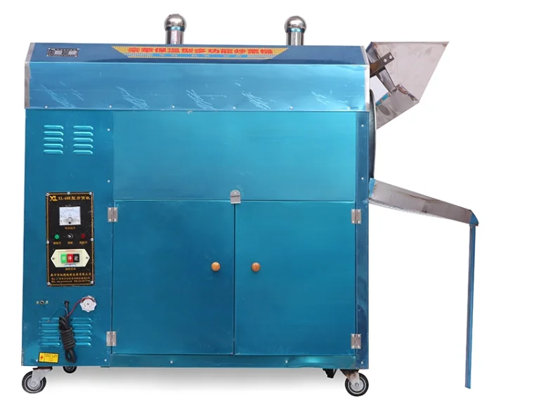 Electric automatic cashew nut processing machine / peanut roasting machine / coffee roaster for sale