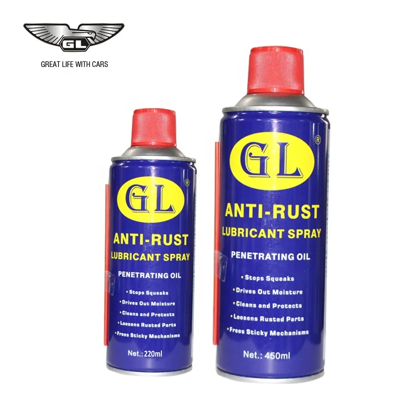 anti-rust lubricant rust remover spray 200ml dust proof spray