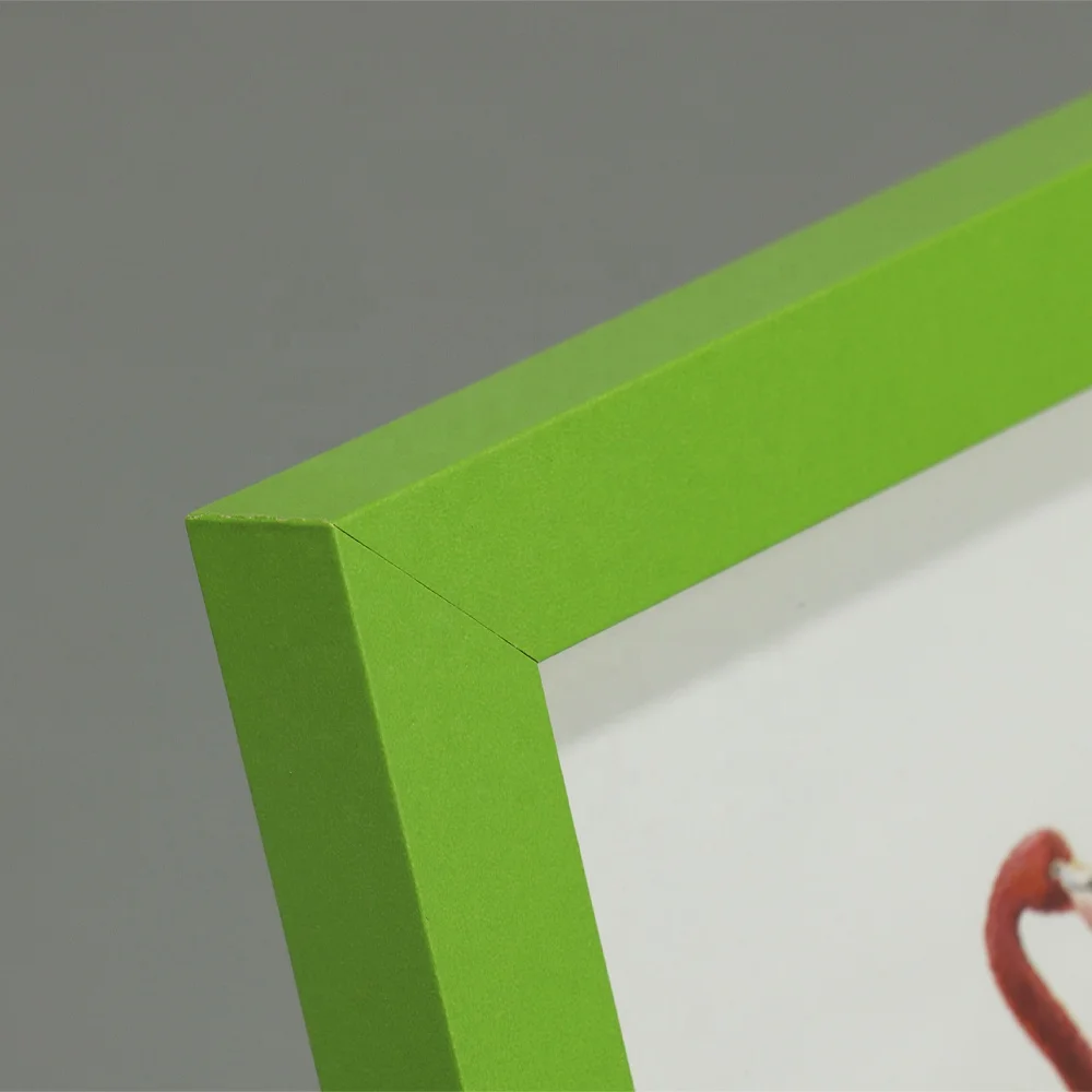 Factory selling wooden picture frame pendulum table can be customized size wall mounted wooden picture frame