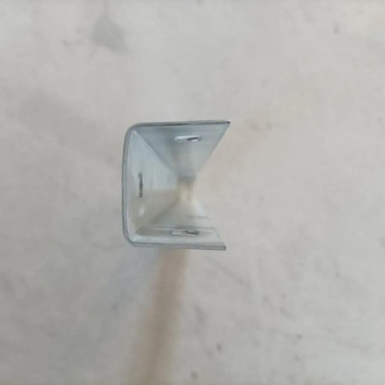 PVC Hollow Card Slot Upper and Lower Double Hole Galvanized