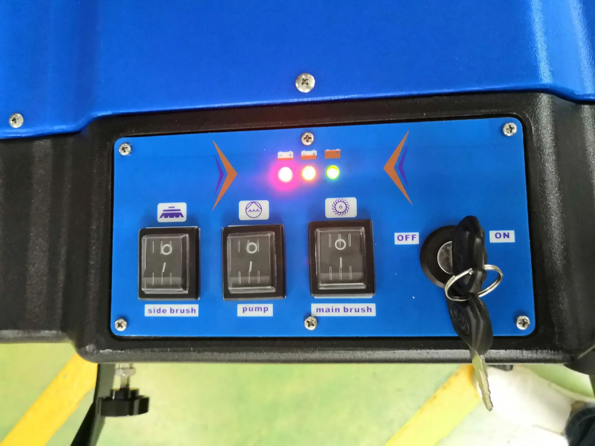 Manual Walk behind Electric Floor Sweeper