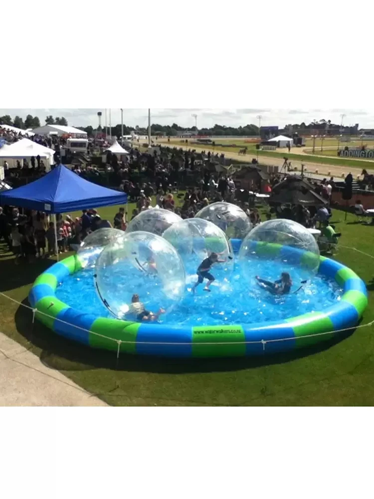 Round Large Colorful Inflatable Swimming Pool For Summer Water Walking Balls Fishing Zorb Balls Games