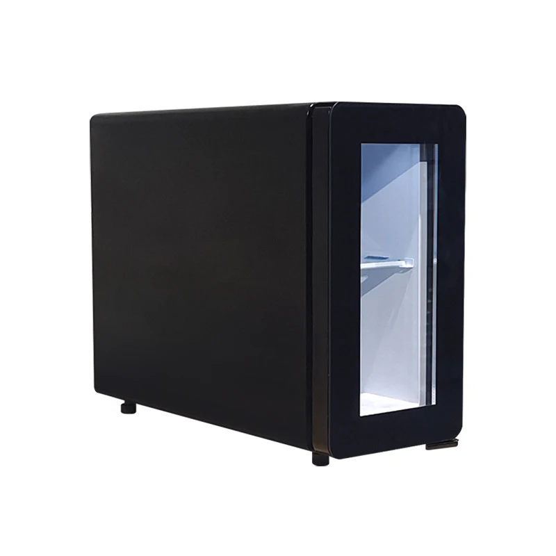 Meisda SC08E refrigerator coffee machine glass door small milk cooler for Keeping milk fresh