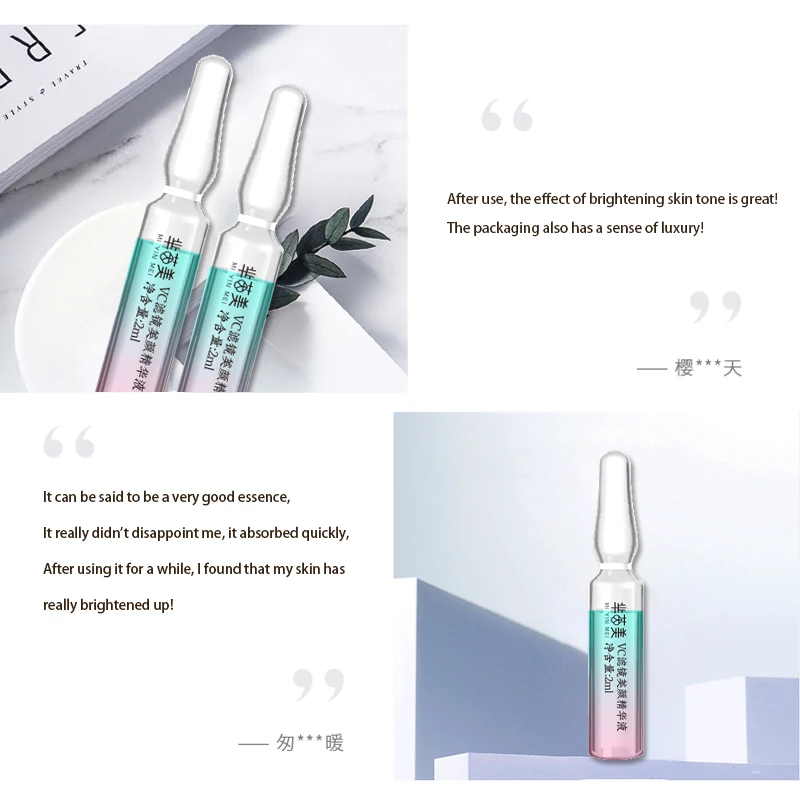 Wholesale High Quality Skin Care Lightening Whitening Vc Beauty Essence For Sale