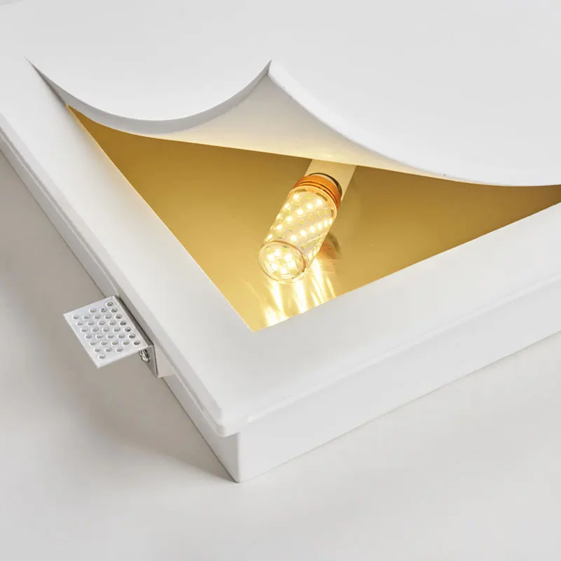 Gypsum Light LED 6W For Home Decoration New Design For Wall Lamp Plaster Lighting Hotel Lights
