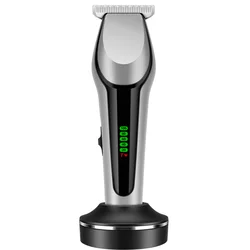 Профессиональные мужские машинки для стрижки волос, беспроводной Перезаряжаемый триммер для волос, профессиональная машинка для стрижки волос