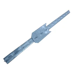 High Quality Bitumen Painted Galvanized 12 Foot Metal Fence Posts