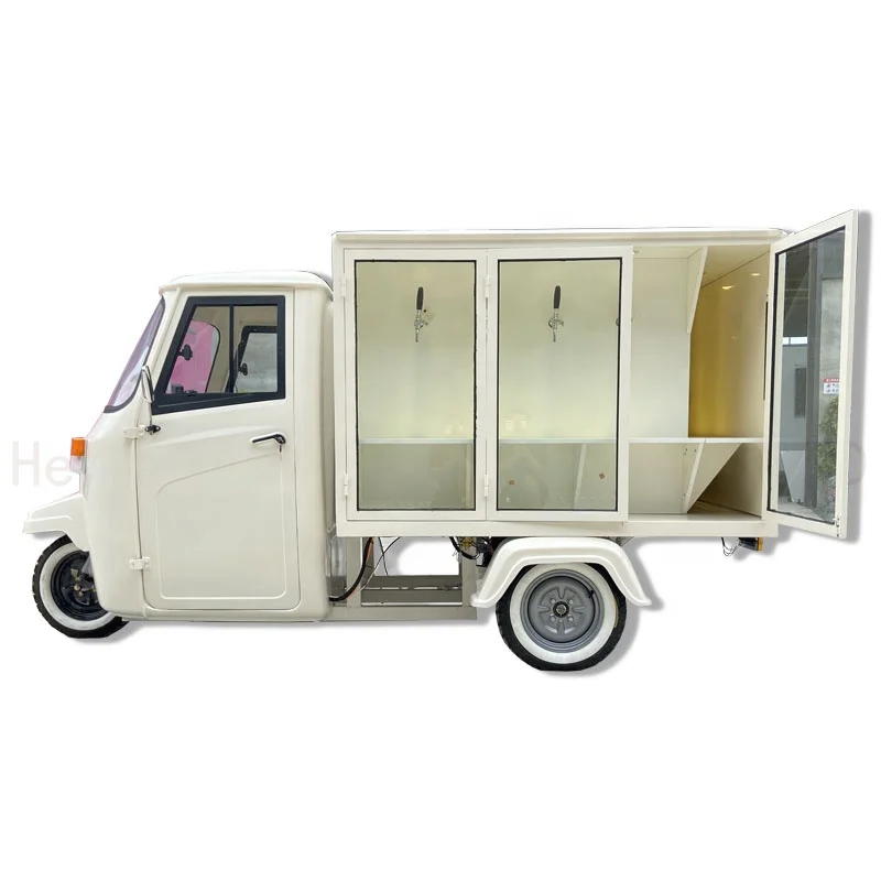 2024 Mobile Food Truck 3 Wheel Motorcycle Electric Can Be Custom Pizza Food And Snack And Ice Cream Or Coffee