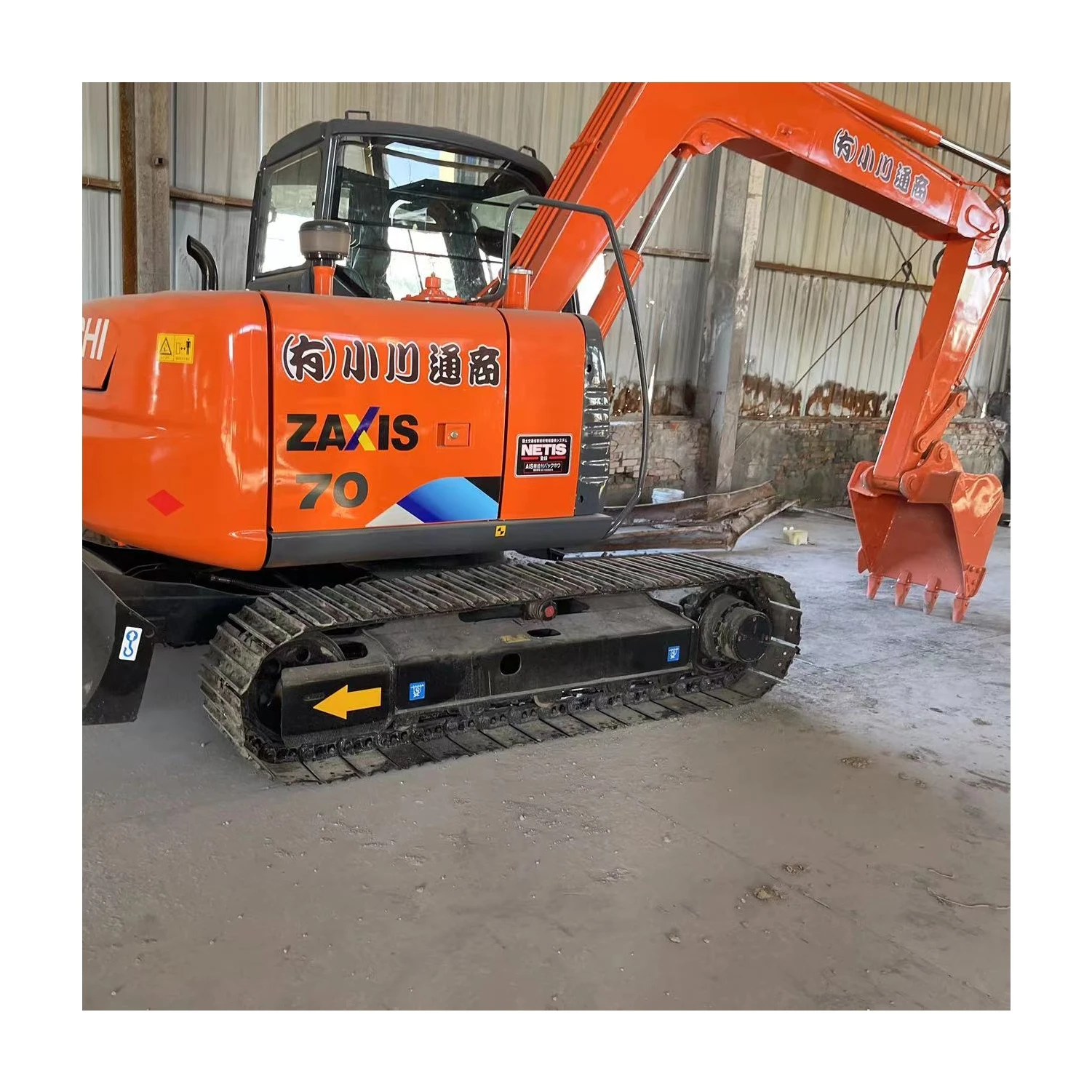 Японский оригинальный мини-экскаватор HITACHI 70