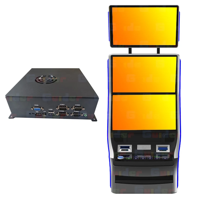 2024 USA Best Selling Popular 5 in 1 Dual Touch Screen Arcade Skill PC Game Board