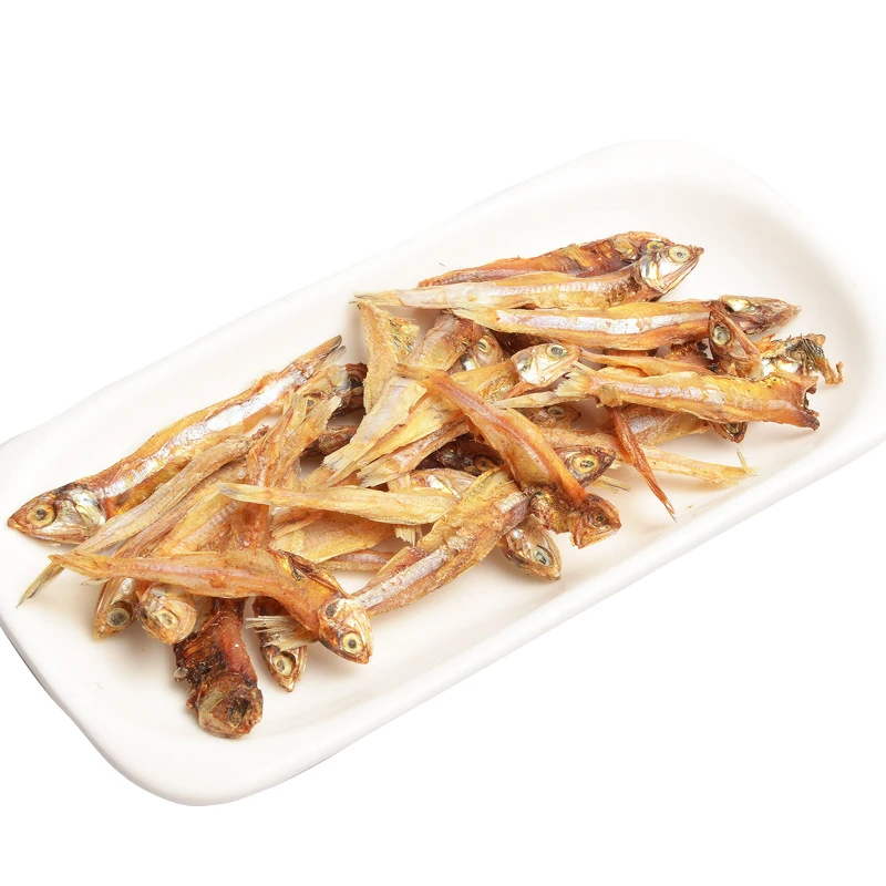 Natural Healthy Cat Food Dry Seafood Dried Fish Jerky Private Label Pet Treats Snacks for
