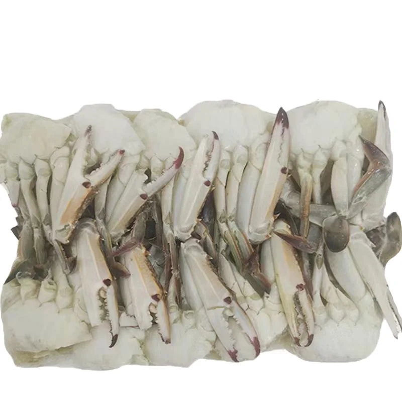 High quality halved frozen crab cut crab meat fresh seafood
