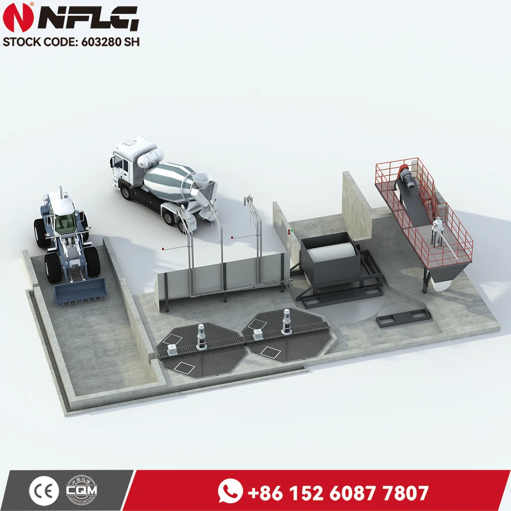 ISO approved construction 50m3/h ready mix concrete plants for sale