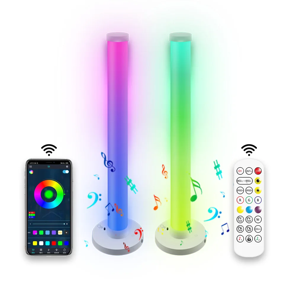 2024 APP Control Smart Home Night Light RGB Pickup Light Game Room Desktop Room Decor Decoration LED Ambient Light