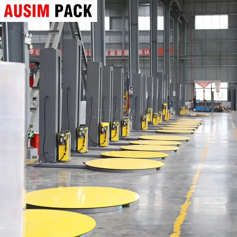 Original Brand New TO-263 Stretch Wrap Wrapping Film Pallet Machine With 2000kgs Loading