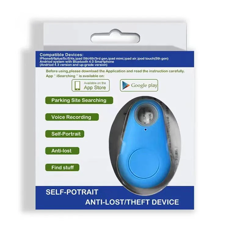 ODM Small Mini GPS Tracker Waterproof Anti Theft Device Alarm Locator Finder For Pet Wallet Bag Keys Lost Item