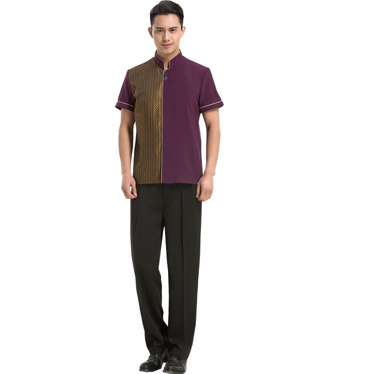 New Design Elegent Waiter and Waitress Uniforms