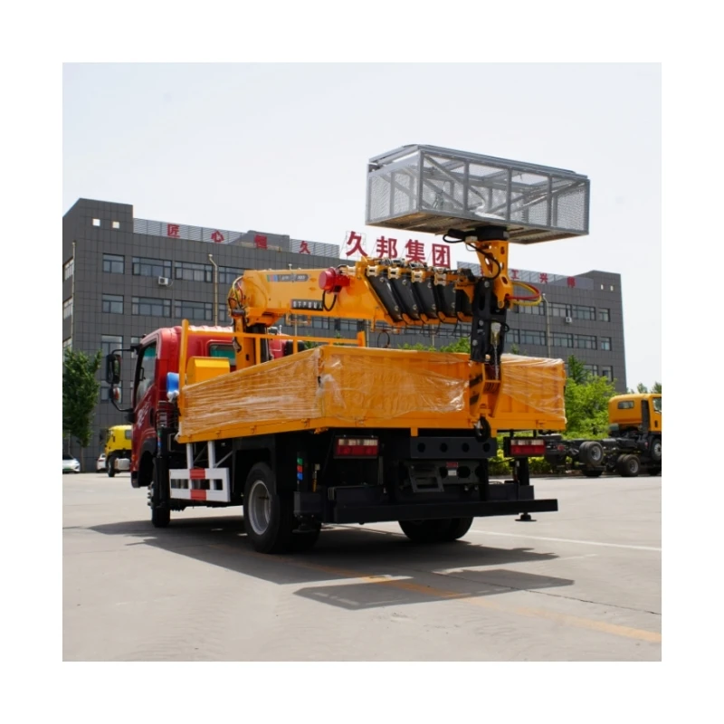 Factory Custom 25M Hydraulic Aerial Work Truck Bucket Truck Boom Lifting Work Platform Car
